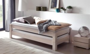 Produkt: HASENA Wood-Line Classic Amigo Buche weiß - Kategorie: Betten