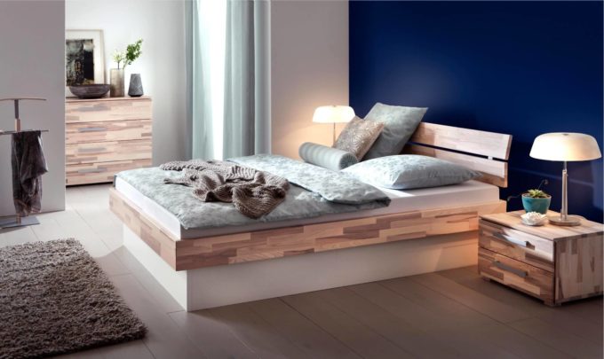Produkt: HASENA Wood-Line Classic Practico Kernesche - Kategorie: Betten