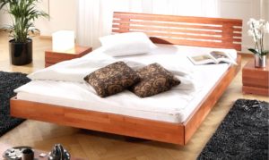 Produkt: HASENA Wood-Line Classic Vilo Buche kirschbaumfarbig - Kategorie: Betten