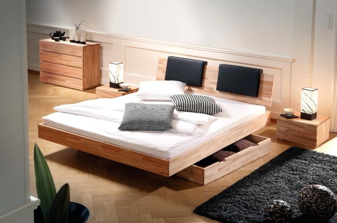 Produkt: HASENA Wood-Line Classic Vilo Kernbuche - Kategorie: Betten